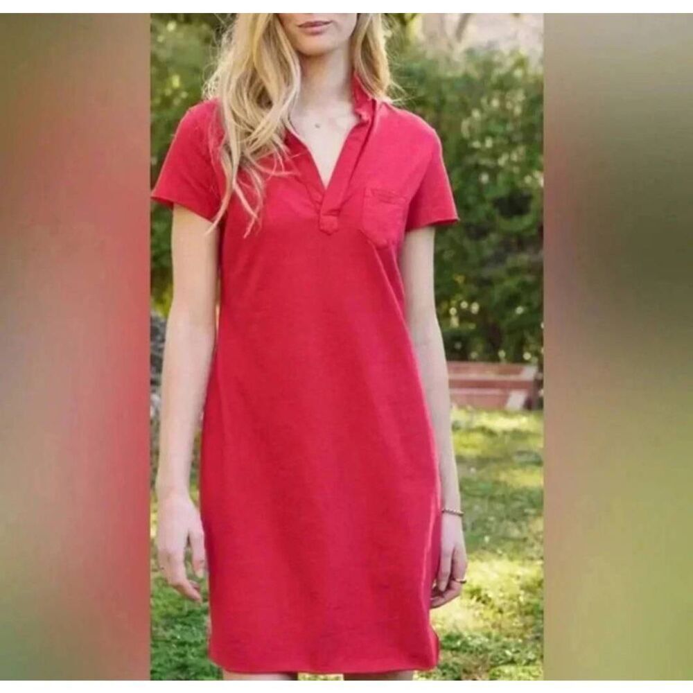 Frank & Eileen Red Lauren Polo Mini Dress 4th of July Sz XS